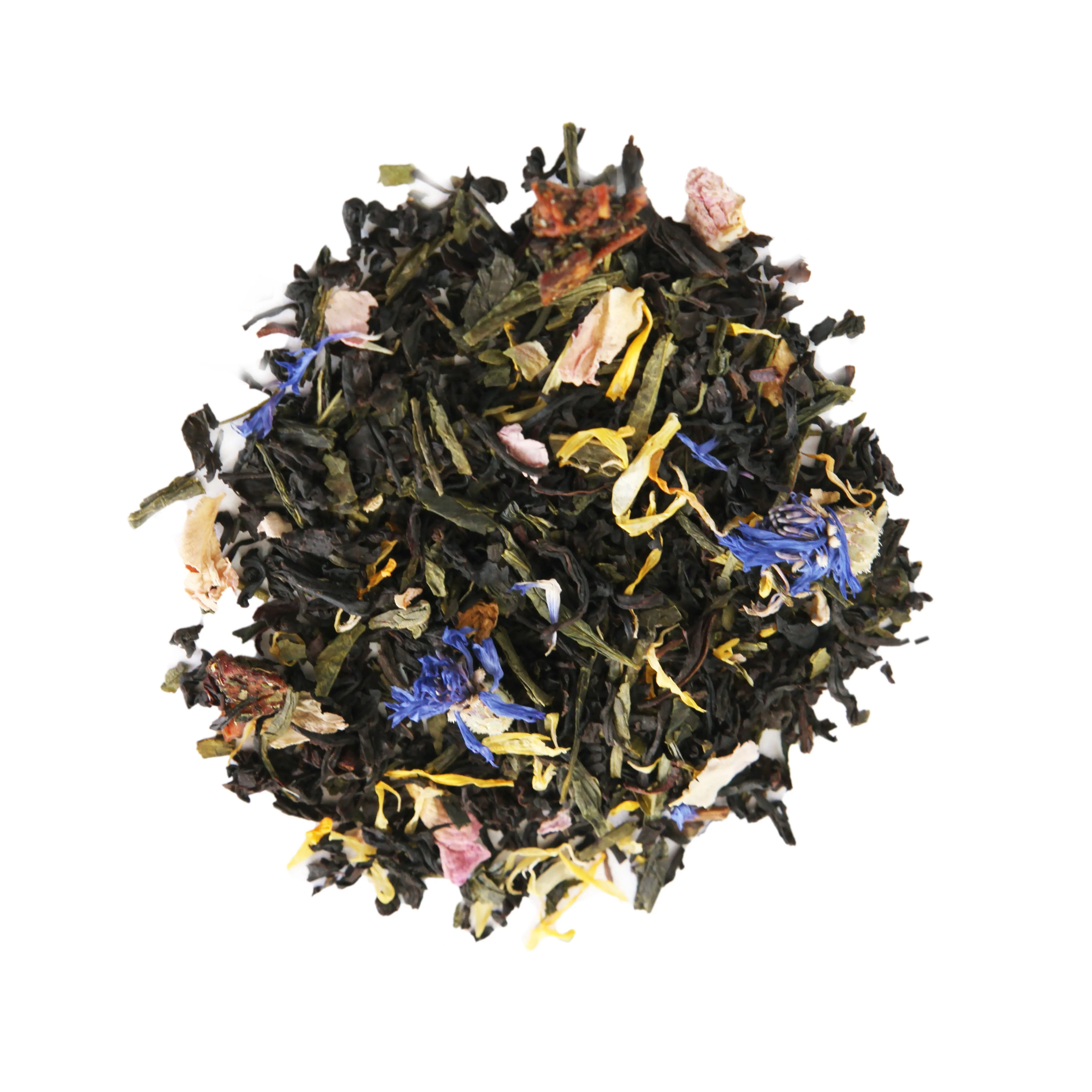 FINES SAVEURS DES ILES LOVERS EXOTIC TEA  CHERI DOUDOU BIO  Metal Box 100G Black Green Tea exotic fruits flowers