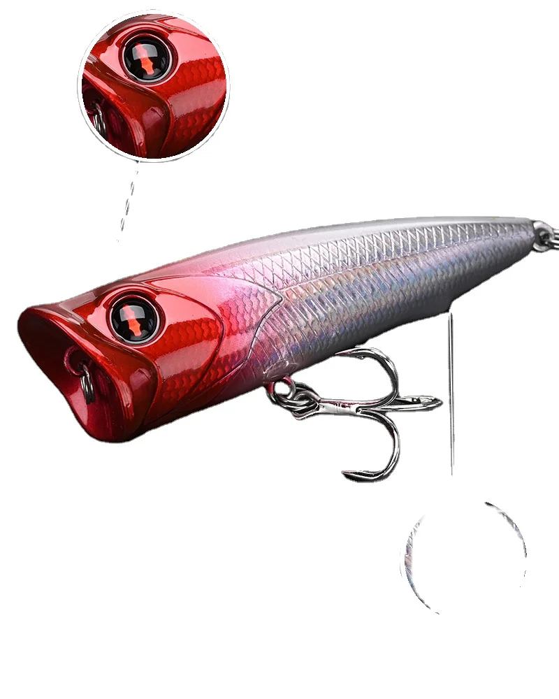 hunt house saltwater fishing lure 70mm 10g floating water hard popper lure popperPopul