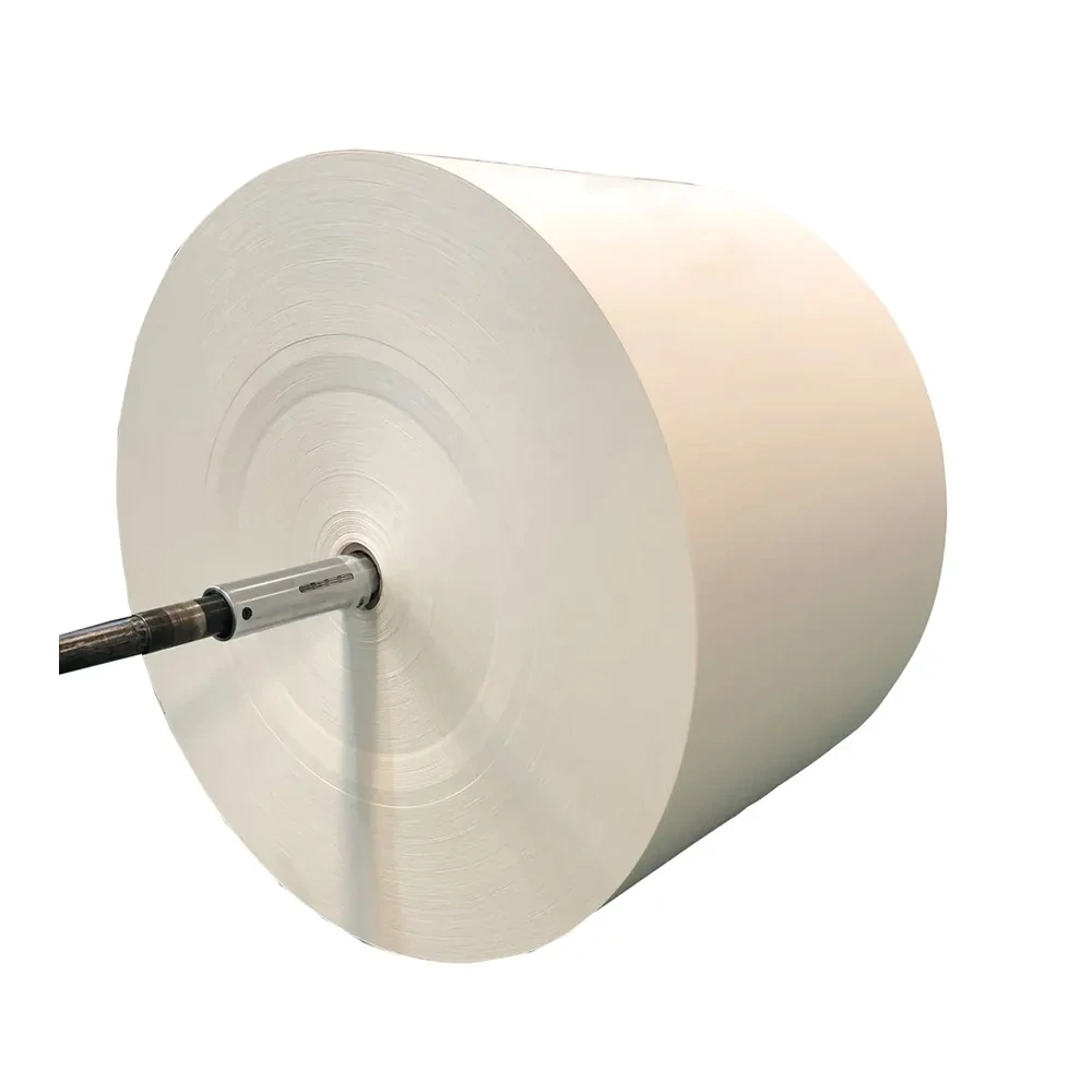 Best Selling PE Single Double Coated Paper Roll for Paper Cups Ice Cream Wall Paper From Indian Supplier