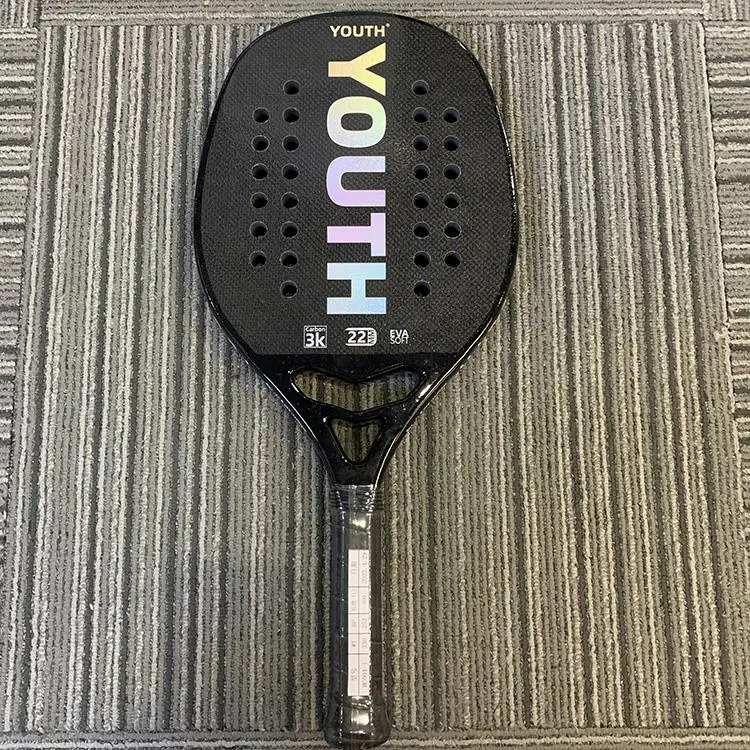 Low MOQ 38Mm Beach Tennis Racket Youth Hot Sale Youth Rackets Carbon Youth Racket Protector