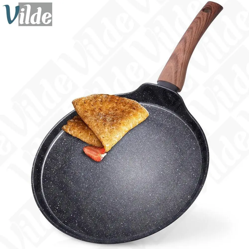 Crepe Pan Granite Non-Stick BLACK&WOOD 26 cm