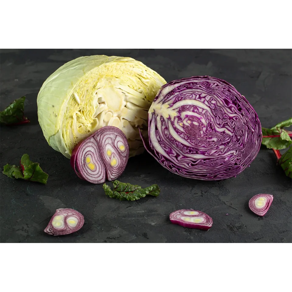 Высокое качество, различные овощи, свежая фиолетовая капуста, сделано во вьетнаме по конкурентоспособной цене, экспорт по всему миру
