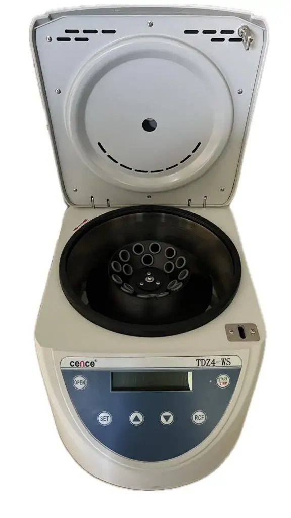 Высококачественная TDZ4-WS низкоскоростная настольная центрифуга PRP с поворотным ротором 8x15 мл Электрический источник питания для оборудования