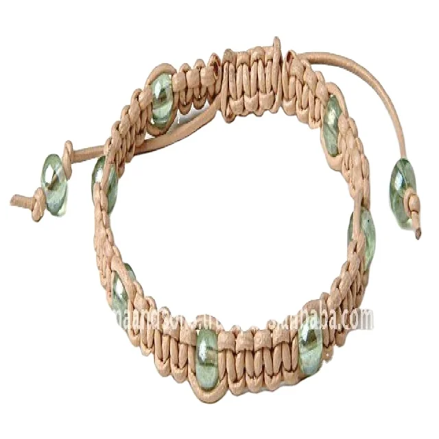 Attractive Latest Design Hot Selling Charming Elegant Looking Leather Bracelets By Indian Manufacturer Supplier