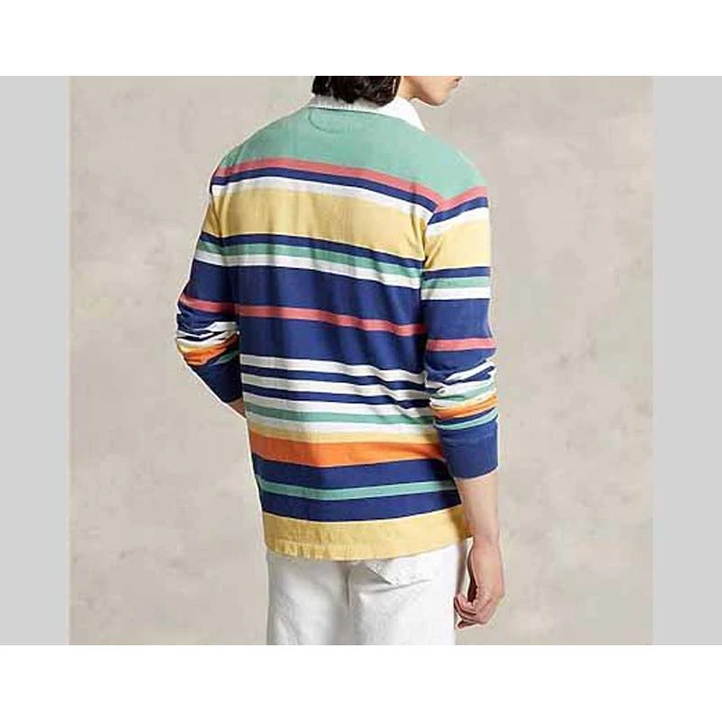 Custom New Rugby Yarn Dyed Polo T shirt Rugby Jersey Training Shirt Youth Adult Knitted Rugby Shirt