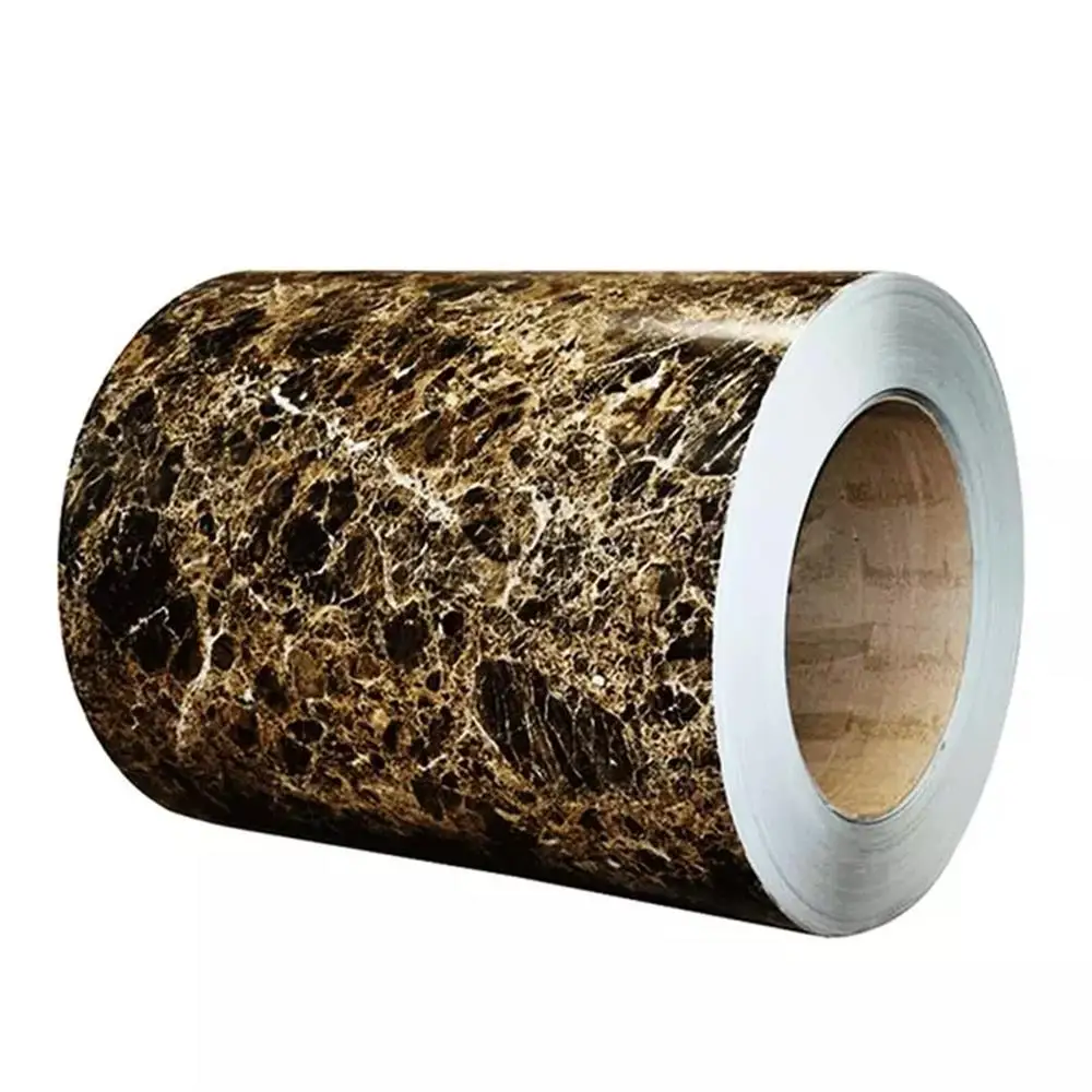 PPGI Coil with Ch Iron Hot Dip Color Coated Galvanized Steel Prime Quality 0.3mm Customized Full Hard Standard Seaworthy Packing