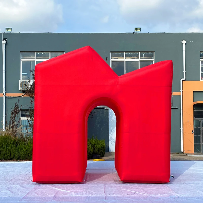 Cheap Factory Directly Design Inflatable Wall Tunnel Airtight Large Customized Inflatable Tunnel for Events