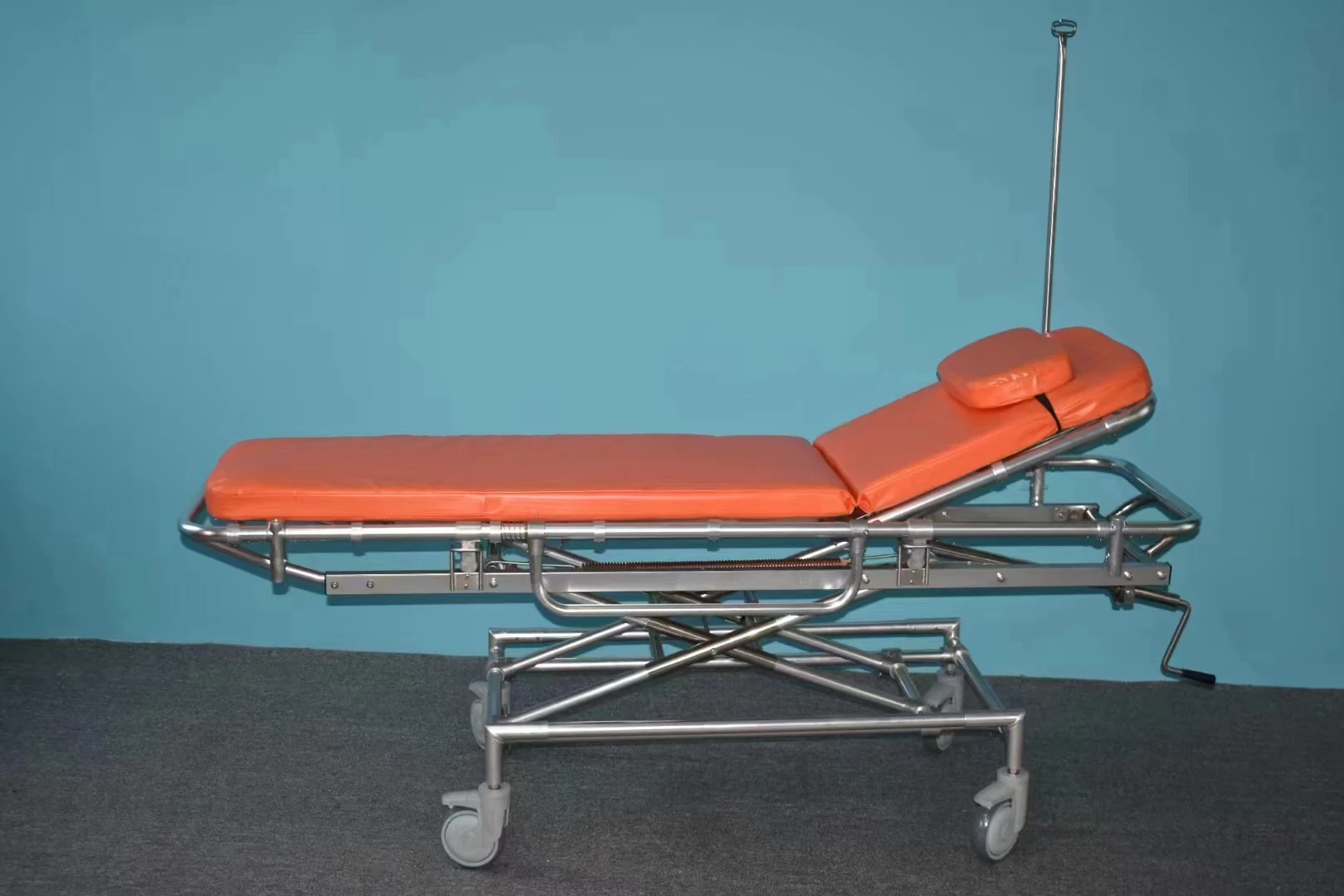 MT MEDICAL Hospital Aluminum-Alloy Protective Rails and Wheels medical transport wheeled stretcher  patient transfer stretcher