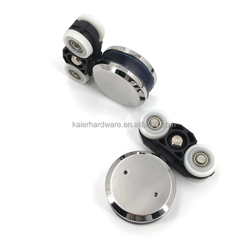 KECO Bathroom Sliding Glass Door Roller Set SS304 Balcony Sliding Glass Door System