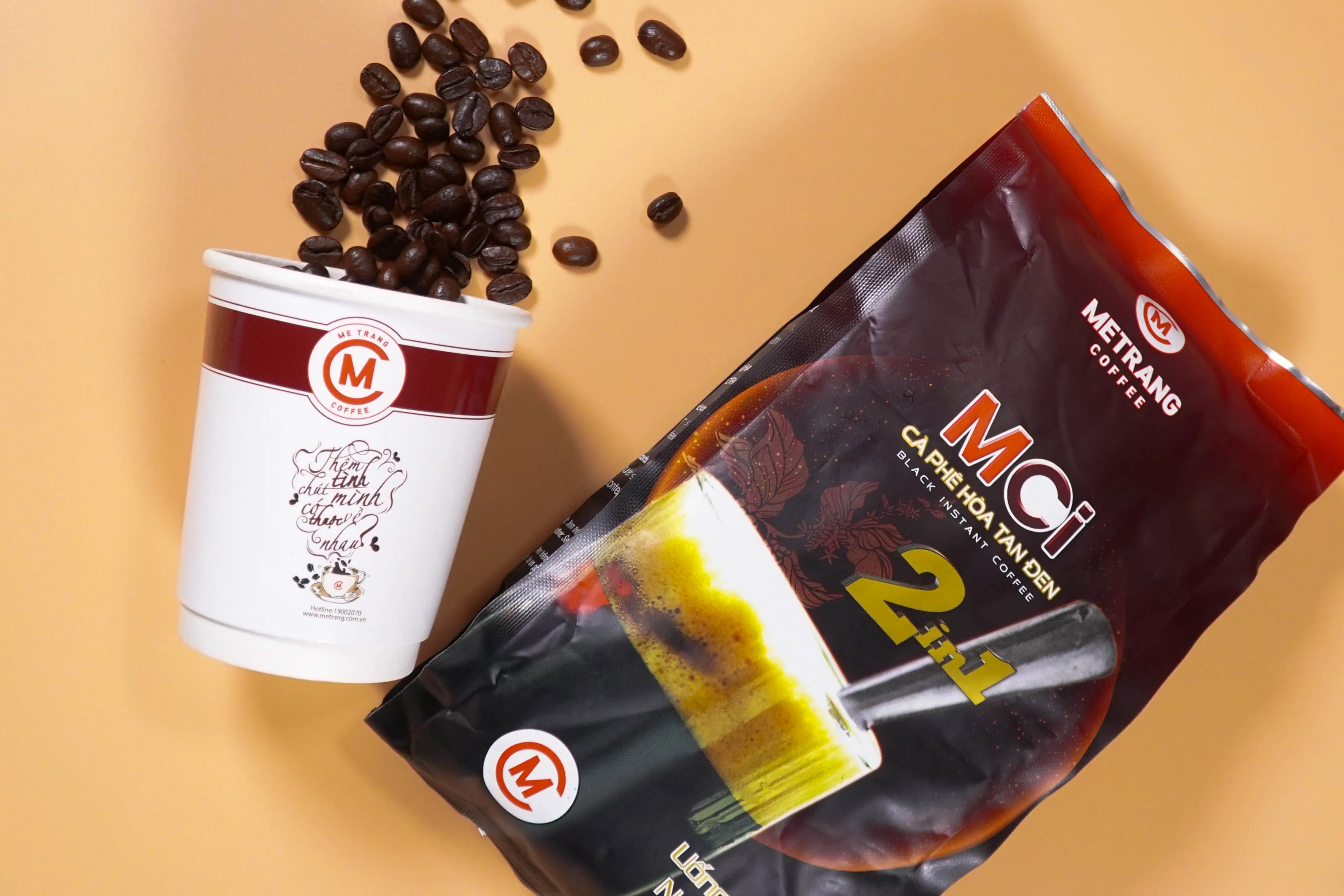 2in1 Instant Coffee Bag Caffeinated and Convenient for You OEM Service instant coffee bulk powder