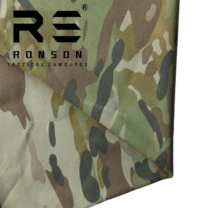 4-way stretch nylon spandex fabric in new Australia AUSCAM camouflage pattern with NIR treatment