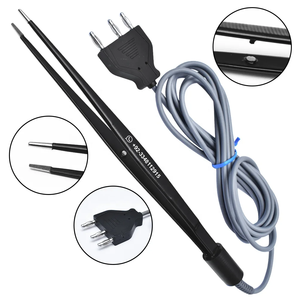 Monopolar Hand Switch Forceps Fixed Cable 21cm