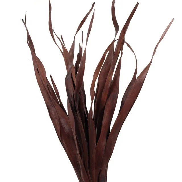 Decorative palm leaves for floor vase colored and dried arrangements for home and business decoration Floral Decor Faux Grass de