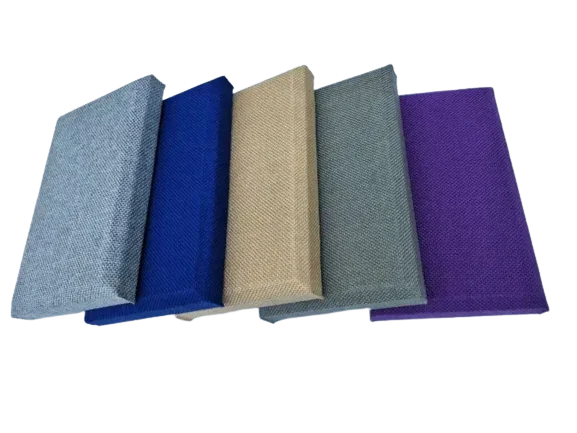 Soundproofing Fiberglass Wall Soundproof Hexagonal Sound Isolation Fabric Acoustic Panel