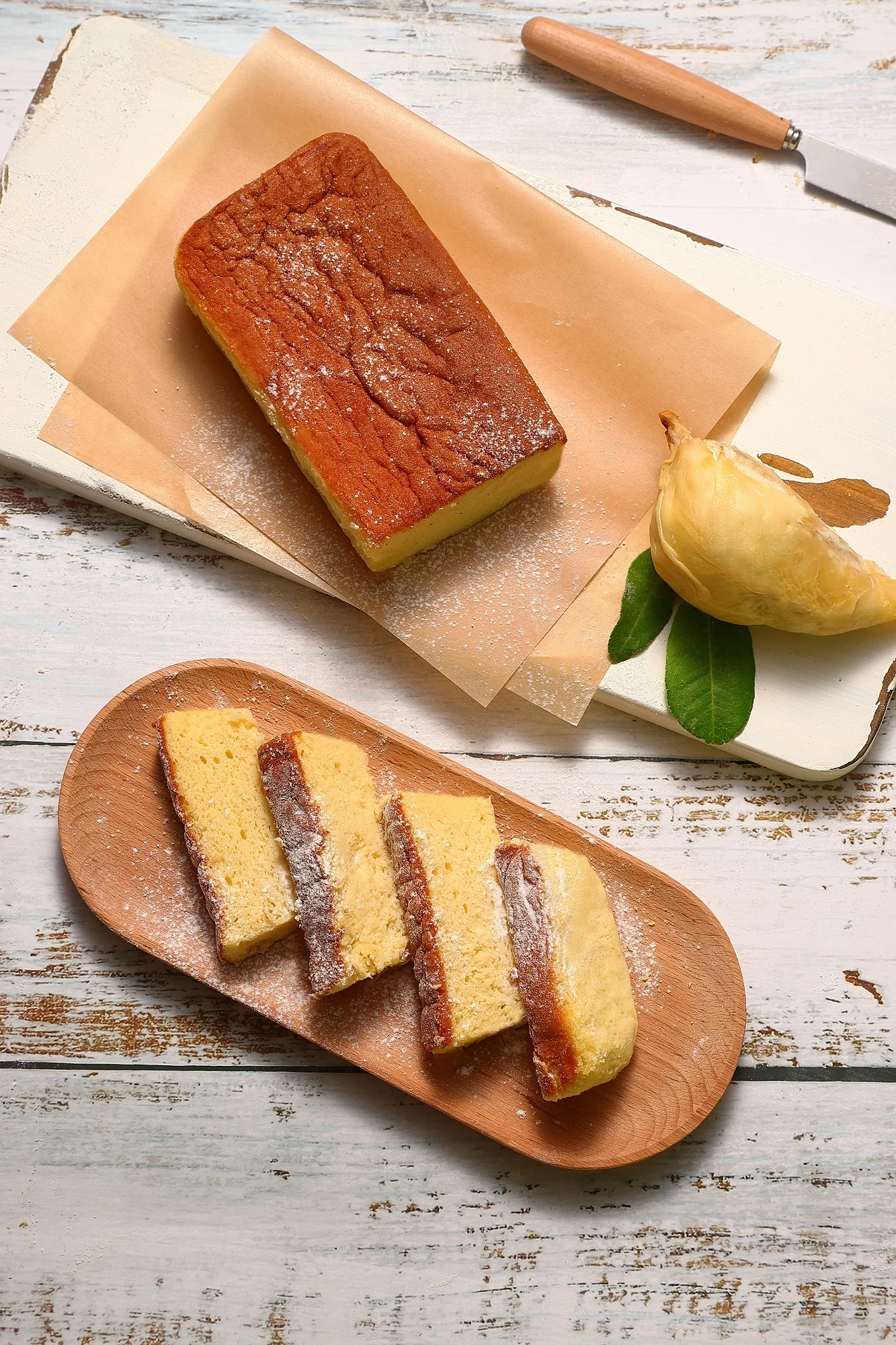 200g Malaysia Musang King Durian Cheesecake Soft Smooth Unique Creamy Sweet Flavor Boxed Frozen Egg Pastries Great Defrosting