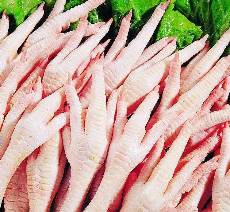 Frozen chicken feet paws in bulk for sale, chicken feet