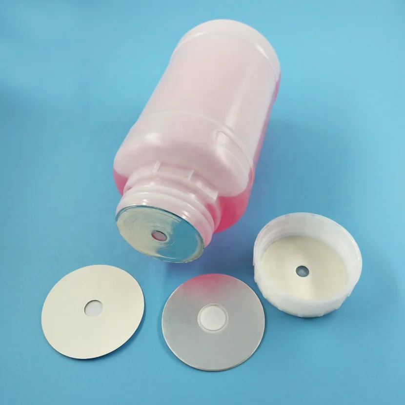 Highly Breathable Aluminum Foil Induction Seal Liner with Air Vent Valve