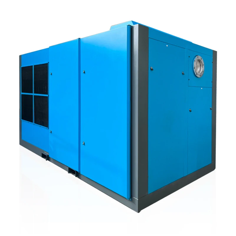 125HP 90kW Low Pressure High Volume Screw Air Compressor for Textile Industry