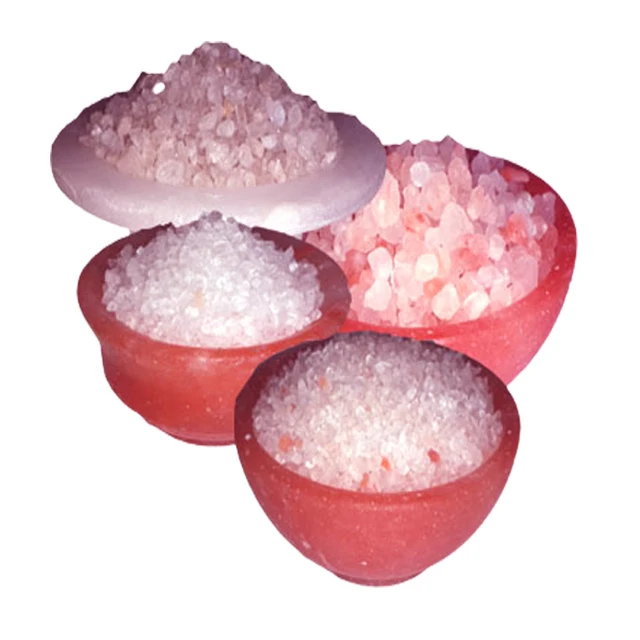 Crystal Salt Soap  Pakistan Stone Rock Salt Soap Pink Himalayan Salt Bath Products   in Bulk