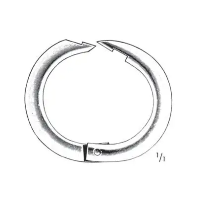 Высококачественное ветеринарное кольцо из нержавеющей стали с логотипом