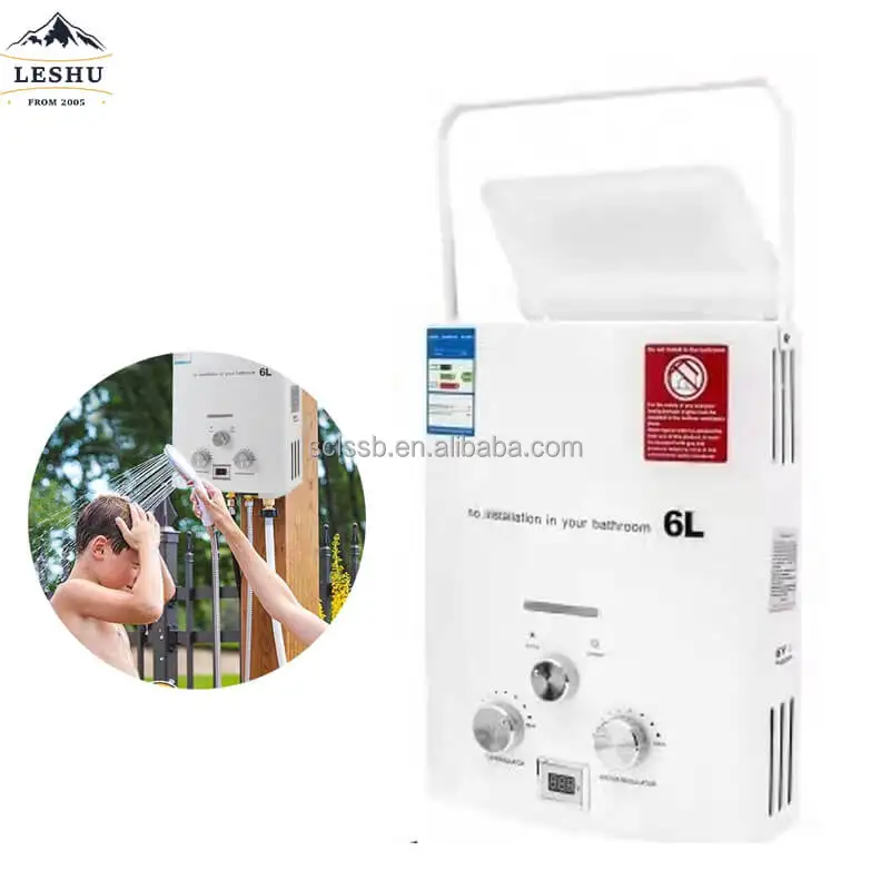 Караван преобразования специальный водонагреватель Автомобильный газовый мгновенный высокоэффективный может быть встроен в установку