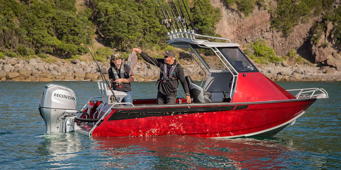 Kinocean Hot Sale High Quality Exclusive Sleek Design Aluminum Sport Fidhing Boat With Engine For Sale