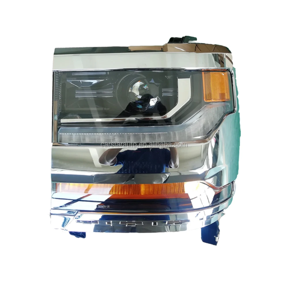 Carstar auto body part car front head light lamp HID headlight headlamp for Chevrolet Silverado 1500 2016 2017 2018