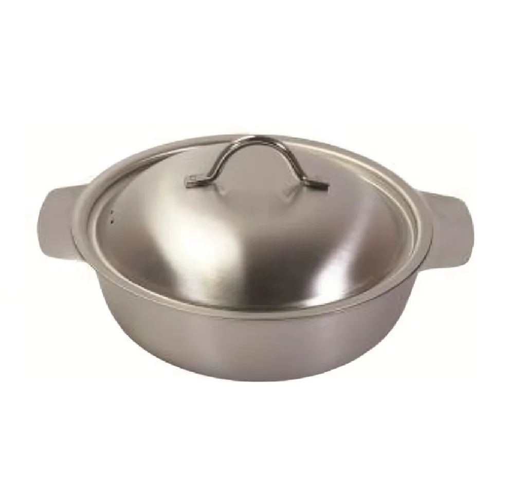 Japanese Commercial Large Capacity Kitchen Tools Stainless Steel Warm Cooking Soup Pot