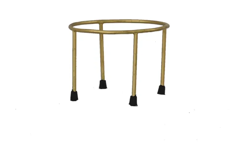 Royaloak Gold Metal Planter With Stand New design Modern