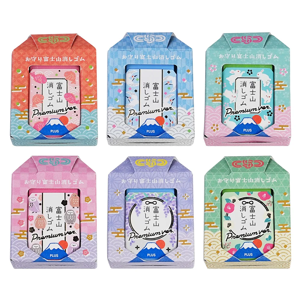 PLUS 36-591 Fun Eraser Creative Eraser Mount Fuji Eraser Fun Stationery Blue Mount Fuji