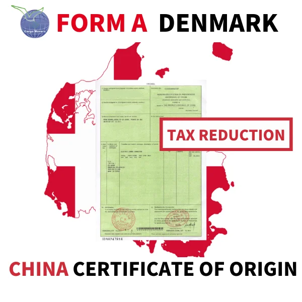 Сертификат происхождения для импорта Дании
