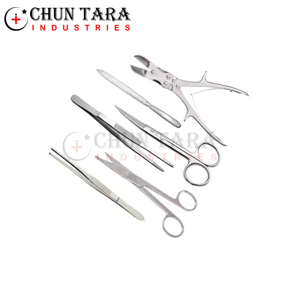 Высококачественные ветеринарные хирургические инструменты Премиум ветеринарный набор и для вскрытия
