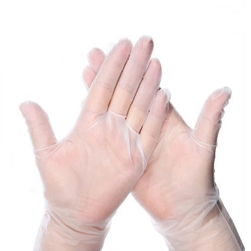Best Selling Black PE/TPE Gloves Disposable Glove Food Cleaning PE Gloves TPE