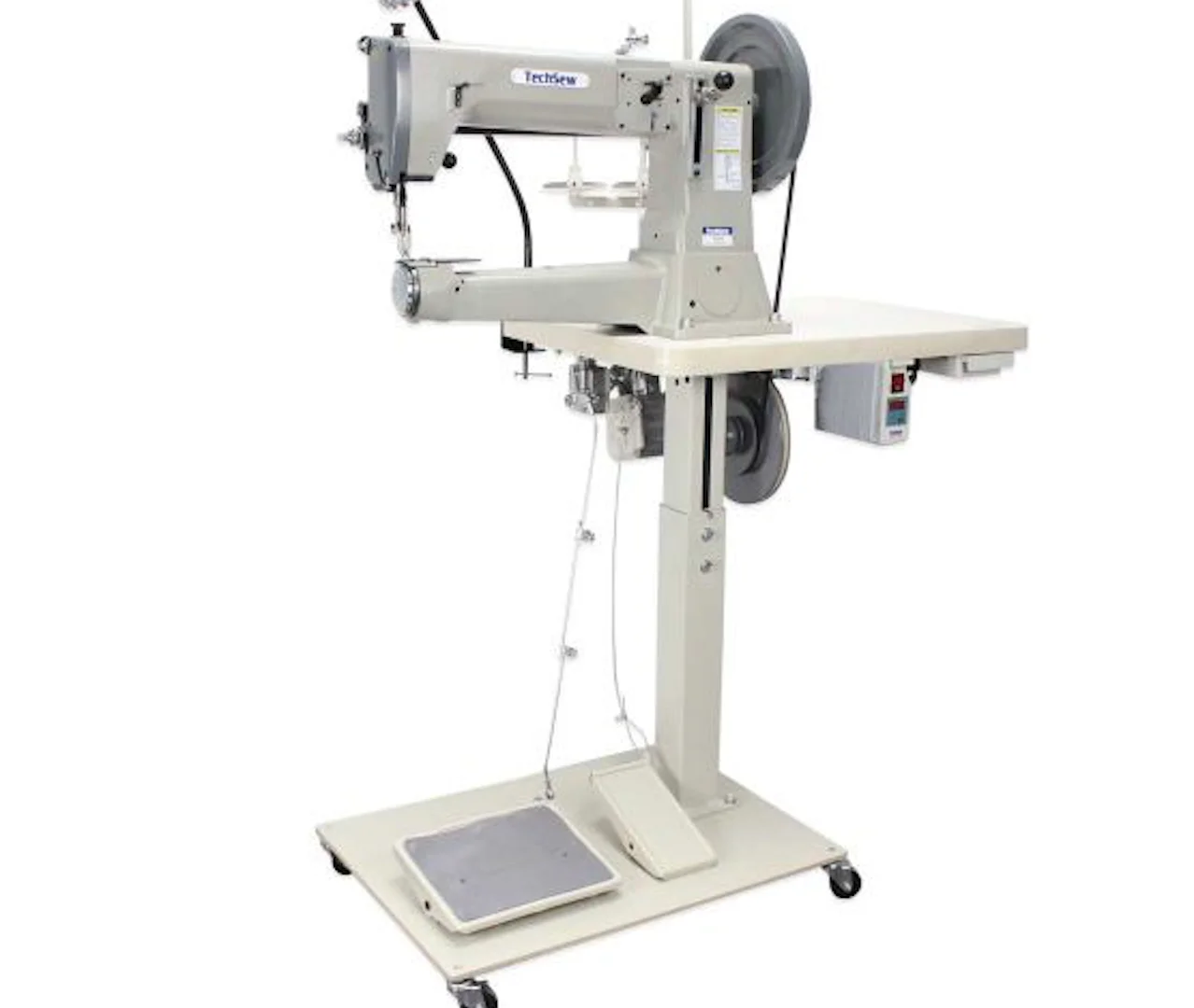 BRAND NEW Techsew 5100 5200 ALL MODEL Fully Loaded Package 16 Cylinder Heavy Duty Compound Feed Industrial Sewing Machine