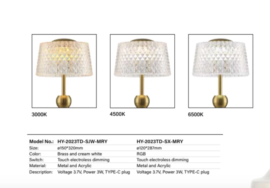 Glass Table Lamp Modern Table Lamps Night Light, Bedside Nightstand Lamp White Shade Home Decor Silver(LED Bulbs Included)