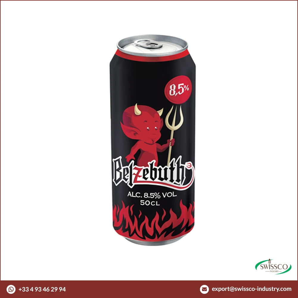 Certified Quality Bulk Selling Belzebuth Premium Blond Beer in Can of 50CL from Wholesale Manufacturer
