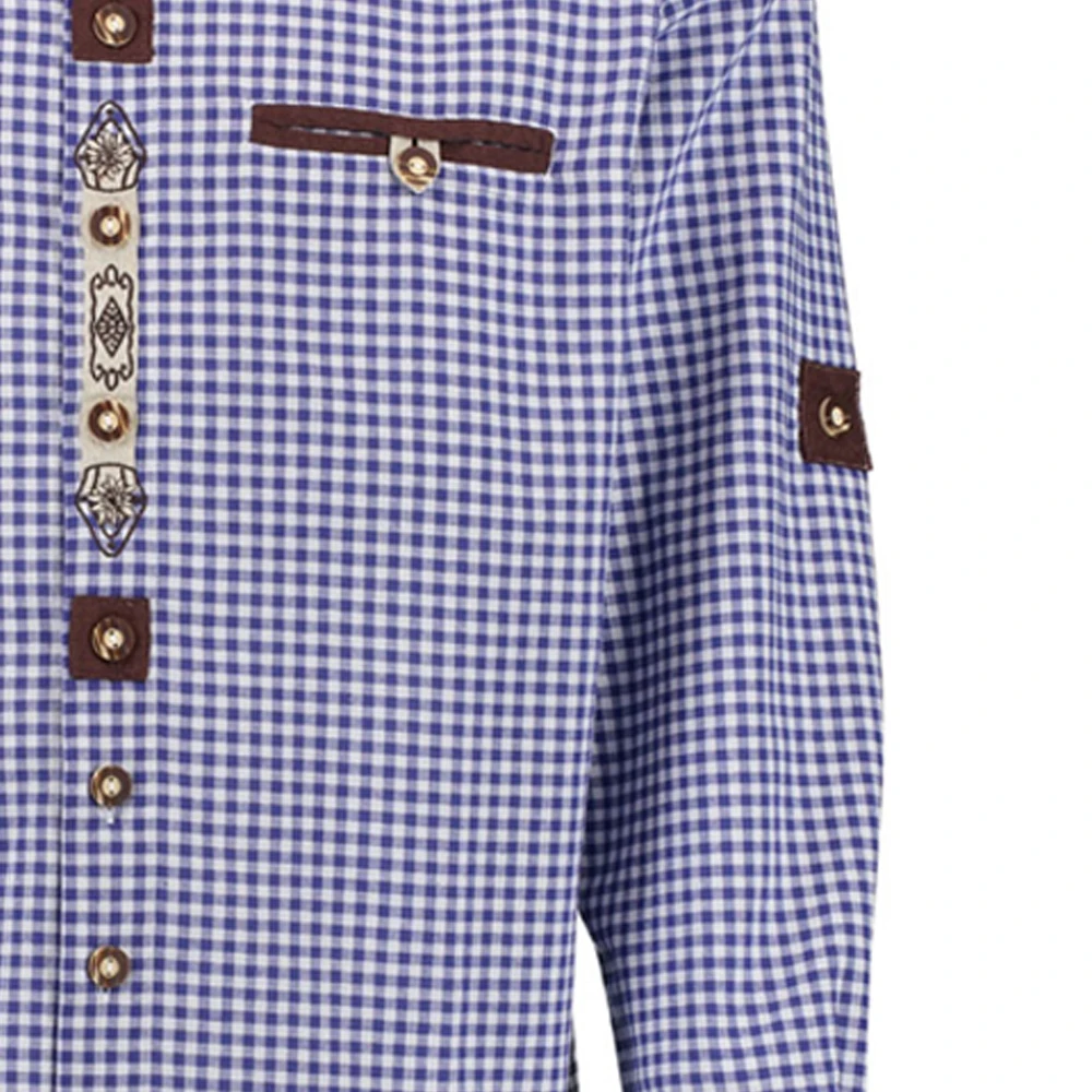 Wholesale Best Supplier Custom Design Men Bavarian Shirt / New Arrival Fashionable Adult Size Men Bavarian Shirt