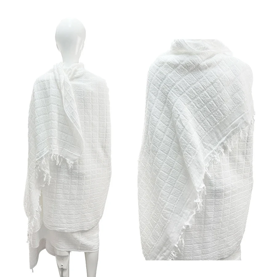 Хит продаж полотенце Ihram 100% из чистого микрофибры для взрослых 2 шт. полотенца ткани Hajj Umrah Ehram Ahram