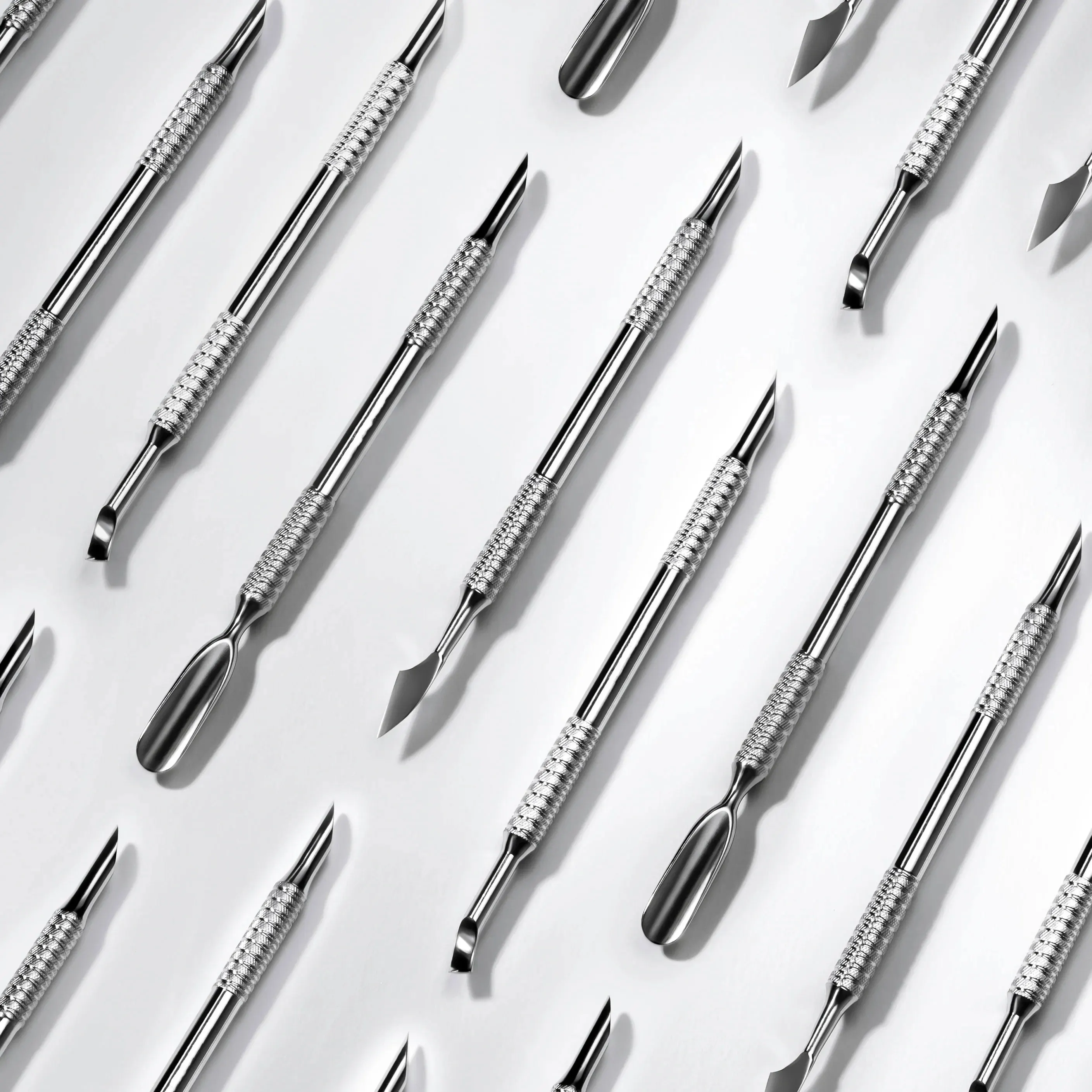 Expert Series PRO Hand Sharpened Nail Pusher and Blade Manufactured from High Grade Eco-Friendly Steel Manicure Tool