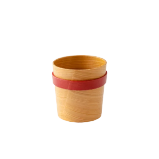 Made In Japan Design Handmade Wooden Soup & Side Bowl 7oz Japanese Traditional Crafts Oodate-Magewappa Dinnerware