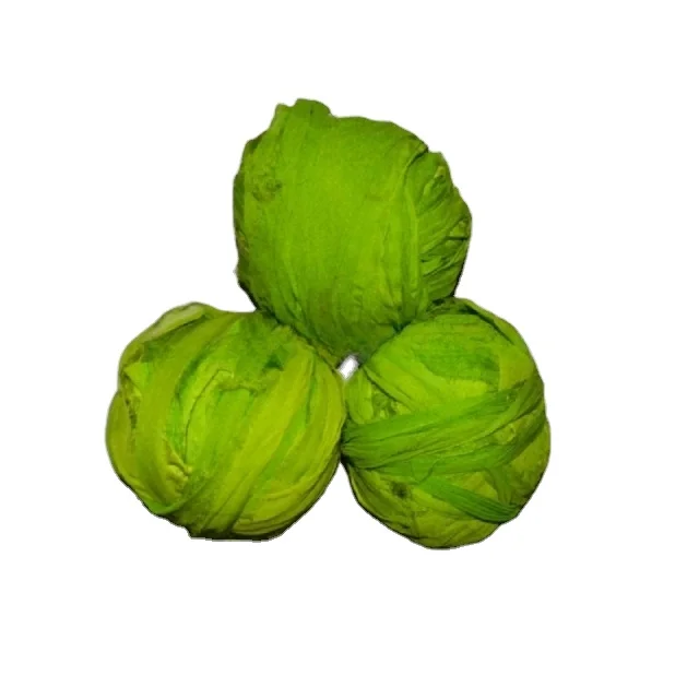 Recycled Multicolour Thrum Silk Yarn