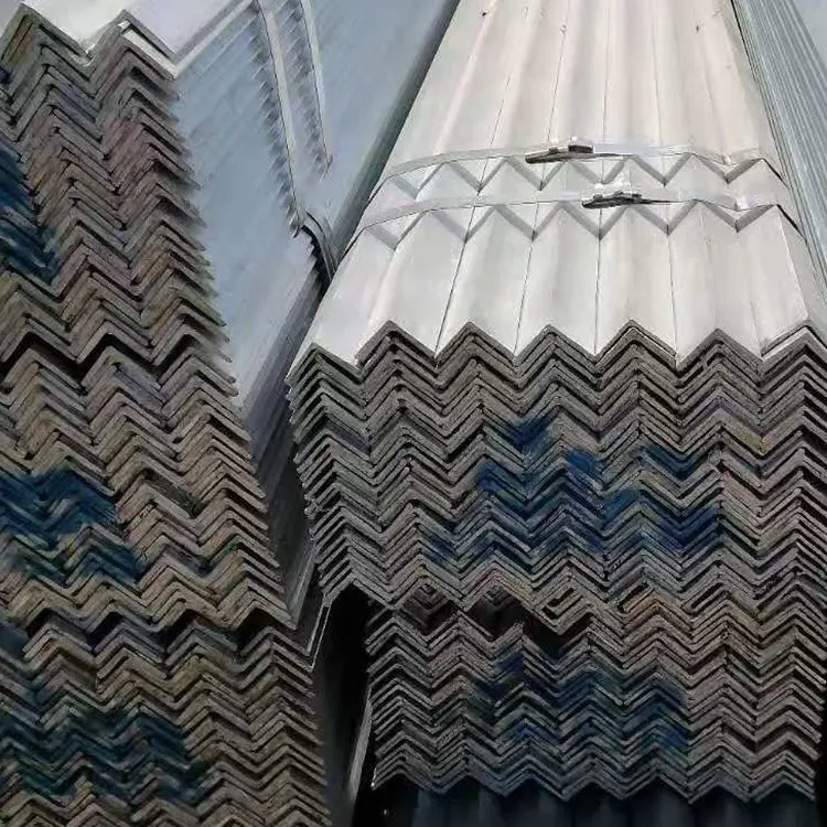 Fast Delivery Slotted Angle Iron / Hot Rolled Angel Steel / Ms Angles Size