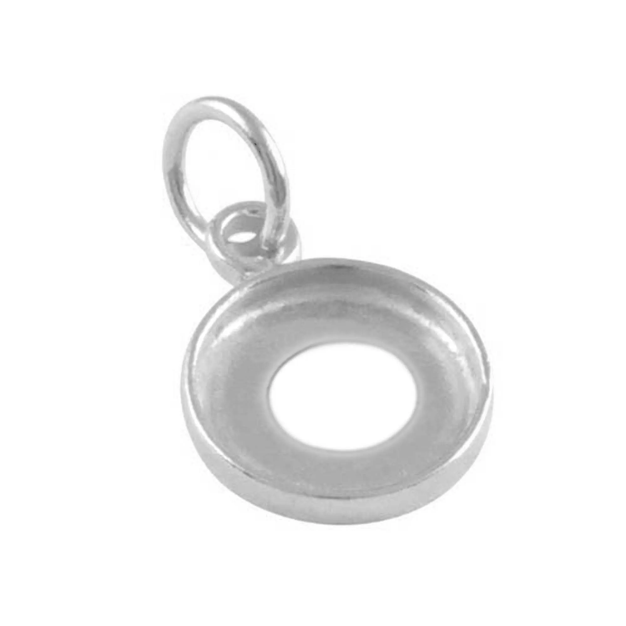 Best Selling Quality Semi Mounting 925 Sterling Silver Round Shape 4mm to 20mm Factory Price Bezel Cup Charm Pendant Setting