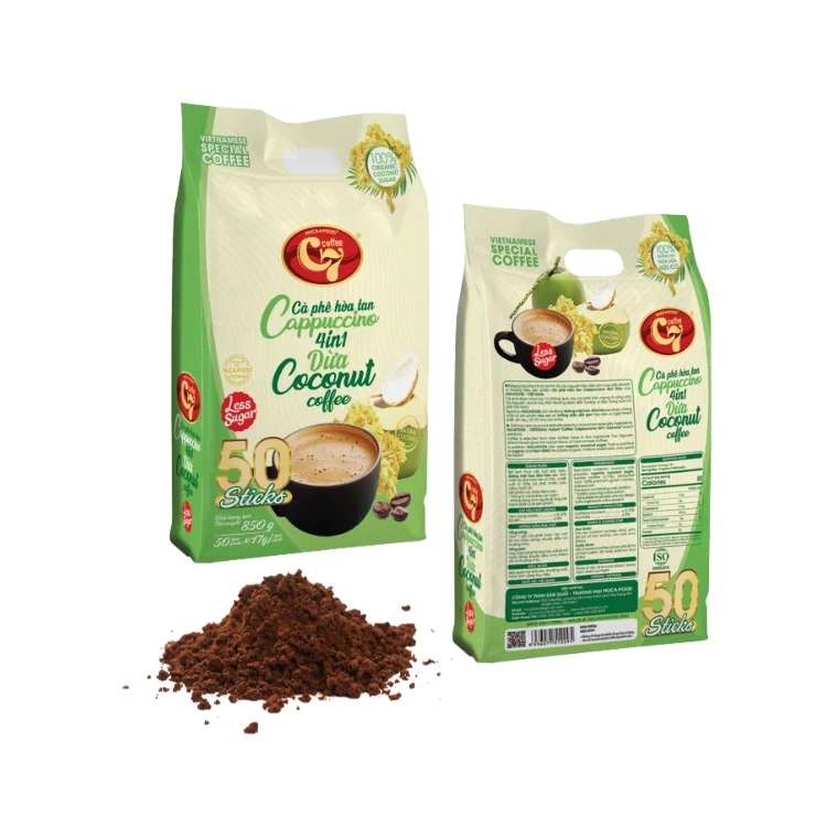 Vietnam Manufacturer Coffee Beans Arabica Making Coffee Beans Arabica Using With Hot Water Coconut Coffee Flavor