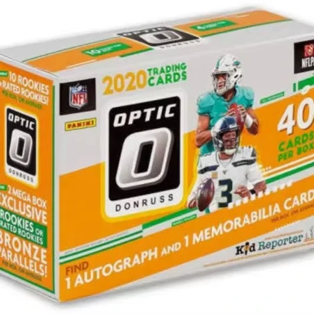Купить 100 получить 10 оригинальных-Panini-N F L 2020 Donruss оптическая футбольная коробка для бластера