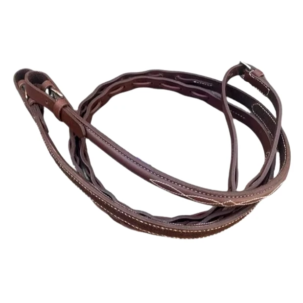 New Design Top Quality Leather Horse Bridle Reins Customizable Lengths
