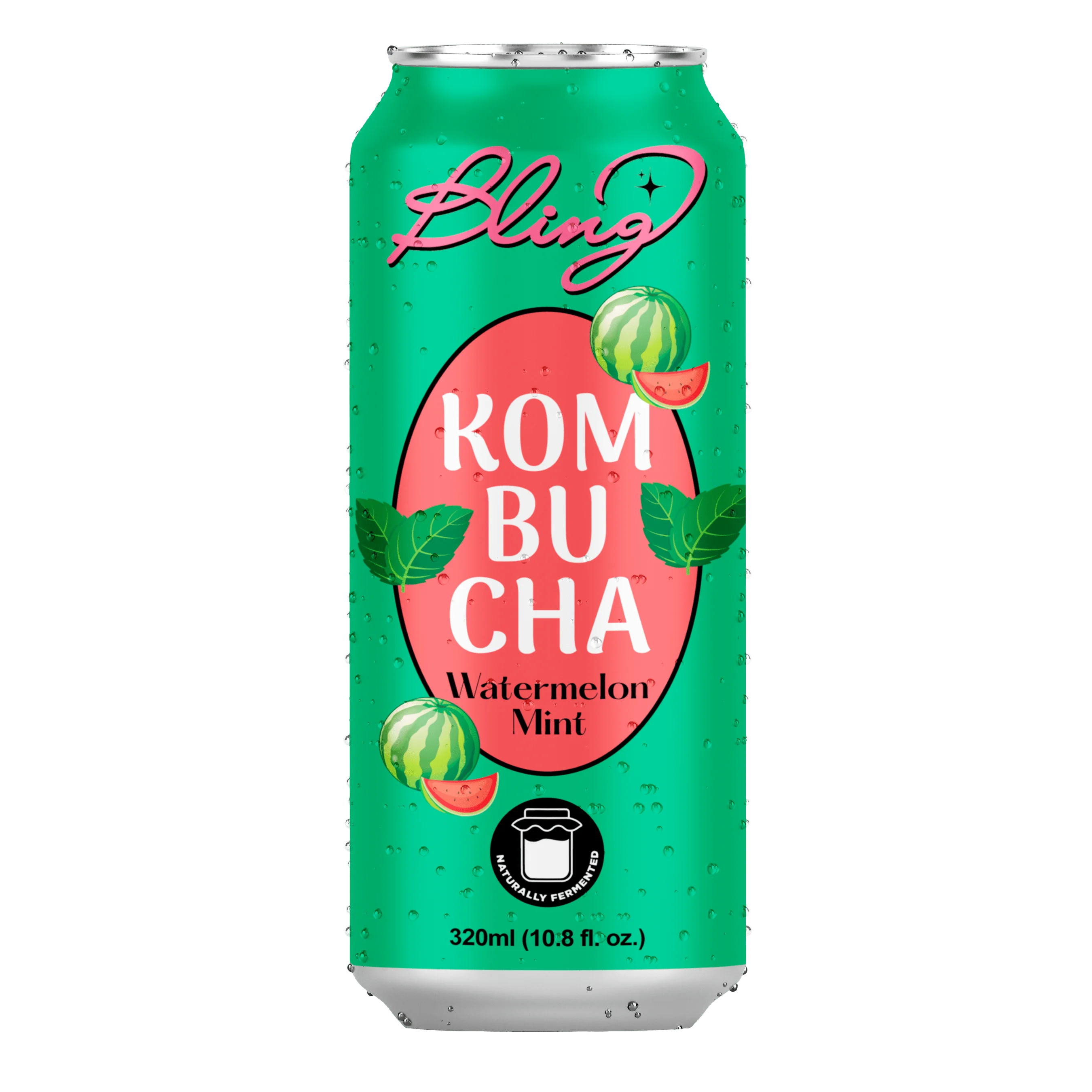 Kombucha Watermelon Mint RTD is good for health and effective in keeping fit ODM/OEM