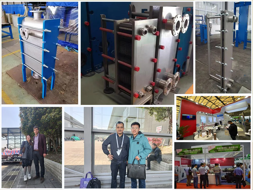 High Efficiency cross flow gasket stainless steel heat exchanger plate heat exchanger for heat recovery