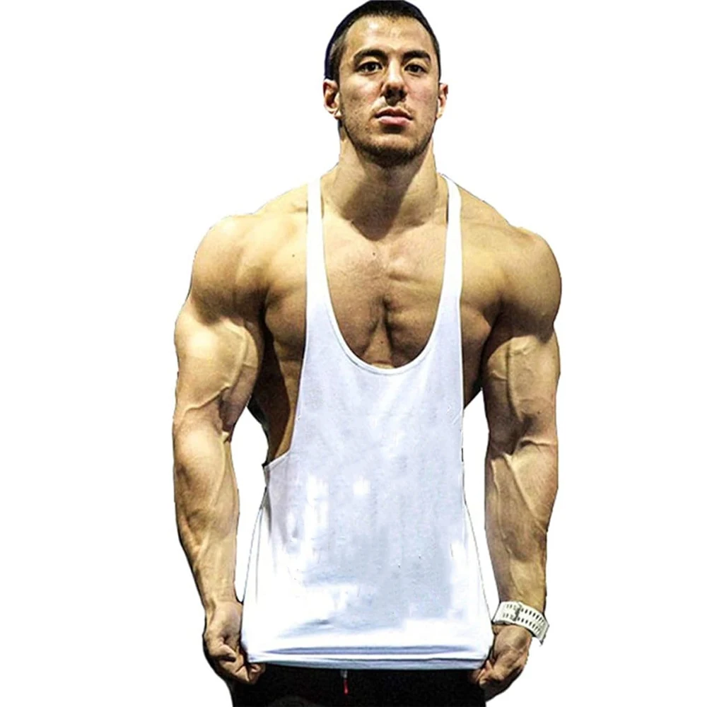 High Quality Gym Singlet Training Vest Men;s Quick Dry Light Weight Vest Mens Letter Printing Sports Vest