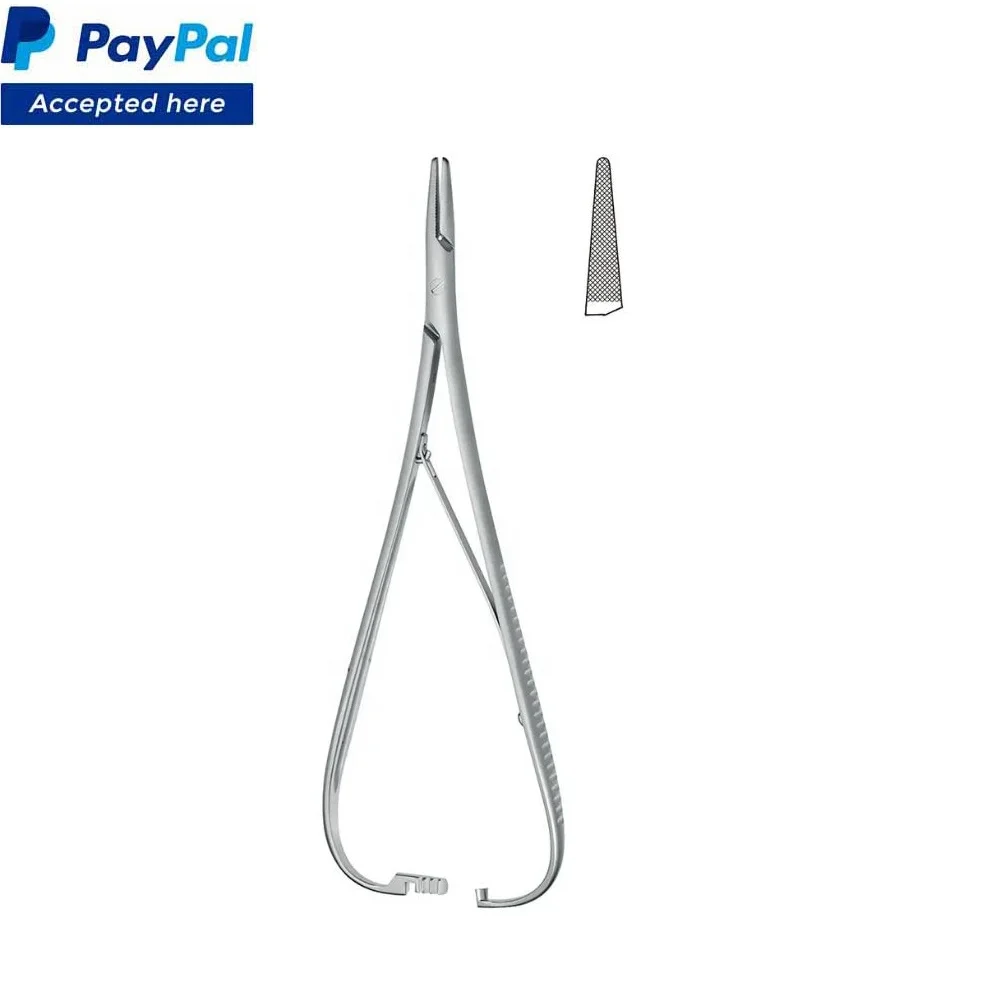 Webster TC Delicate Smooth Jaw Tungsten Carbide Needle Holder Surgical Instruments Manual Power Made Steel Stainless SIGAL MEDCO